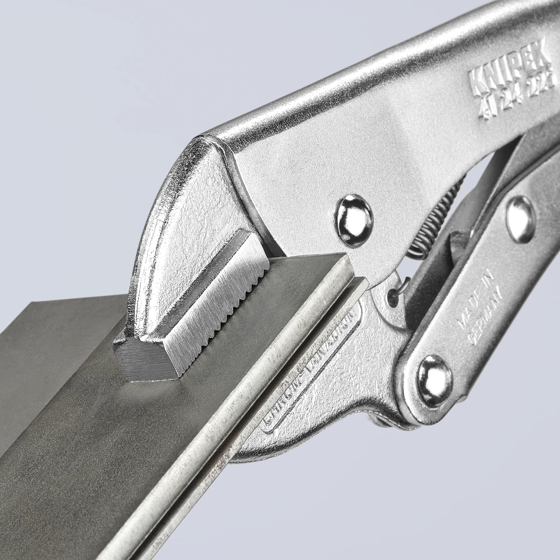 Knipex 41 24 225 Grip Pliers-Straight Jaws - image 4