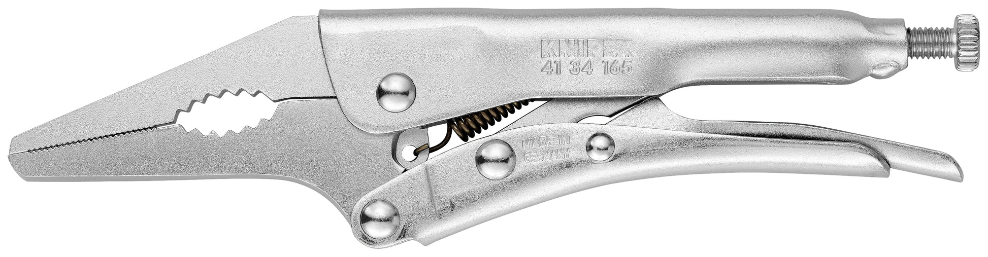 Knipex 41 34 165 Long Nose Grip Pliers - KNIPEX Tools