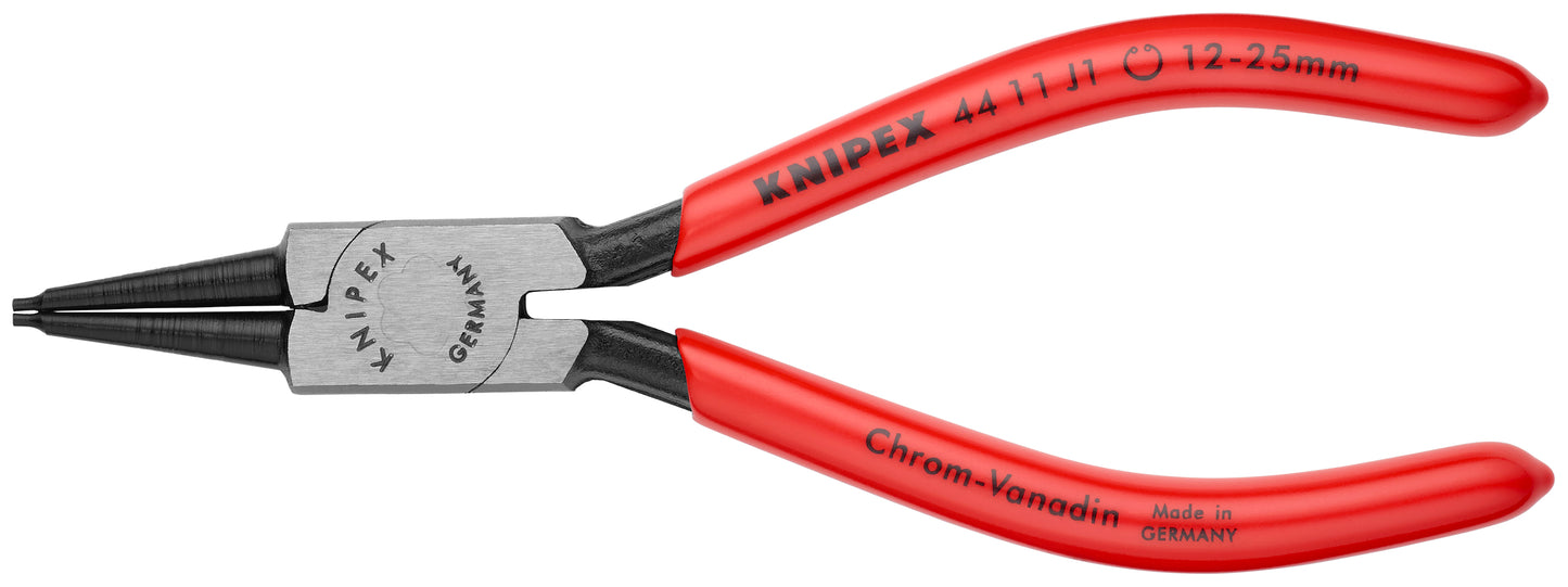 Knipex 44 11 J1 Internal Snap Ring Pliers-Forged Tips - KNIPEX Tools