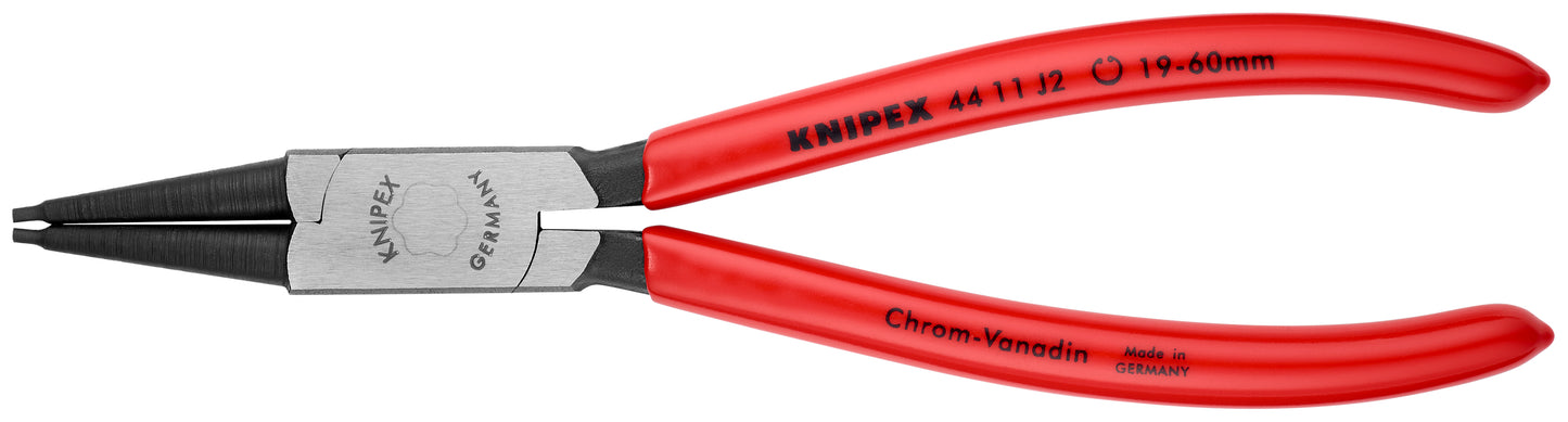 Knipex 44 11 J2 SBA Internal Snap Ring Pliers-Forged Tips - KNIPEX Tools