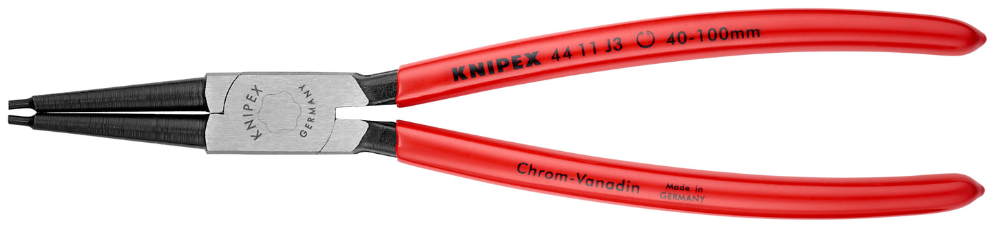 Knipex 44 11 J3 SBA Internal Snap Ring Pliers-Forged Tips - KNIPEX Tools