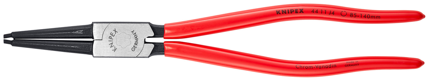 Knipex 44 11 J4 Internal Snap Ring Pliers-Forged Tips - KNIPEX Tools