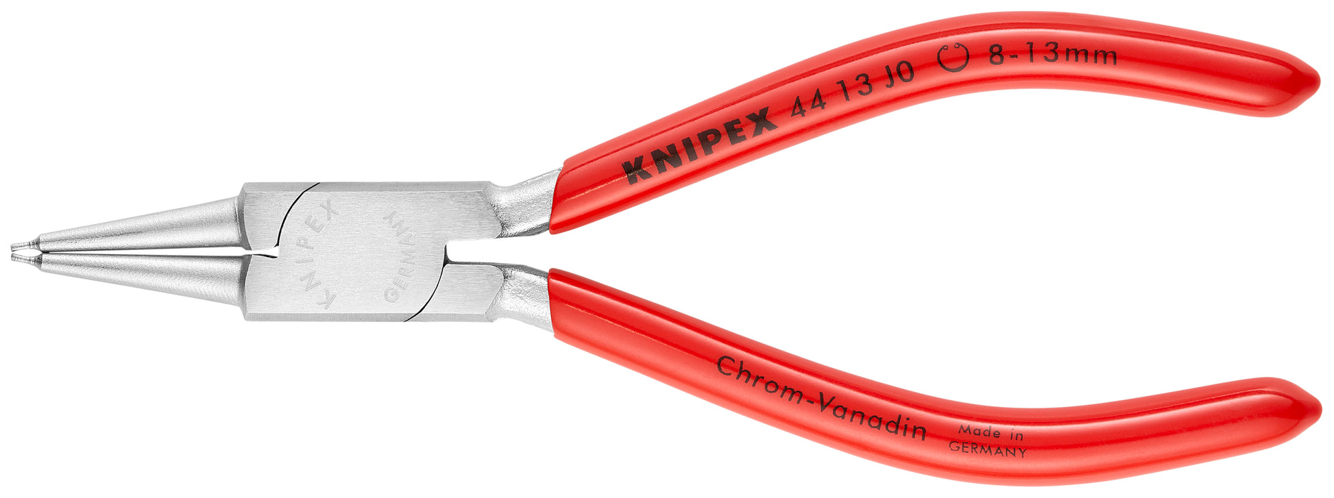 Knipex 44 13 J0 Internal Snap Ring Pliers-Forged Tips - KNIPEX Tools