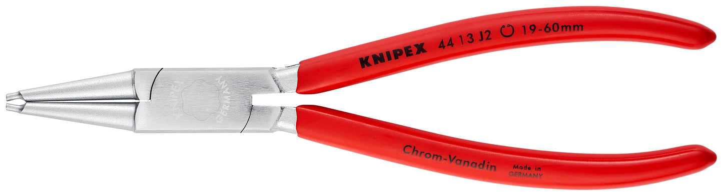 Knipex 44 13 J2 Internal Snap Ring Pliers-Forged Tips - KNIPEX Tools