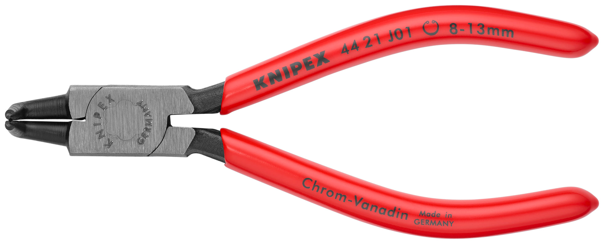 Knipex 44 21 J01 Internal 90° Angled Snap Ring Pliers-Forged Tips - KNIPEX Tools