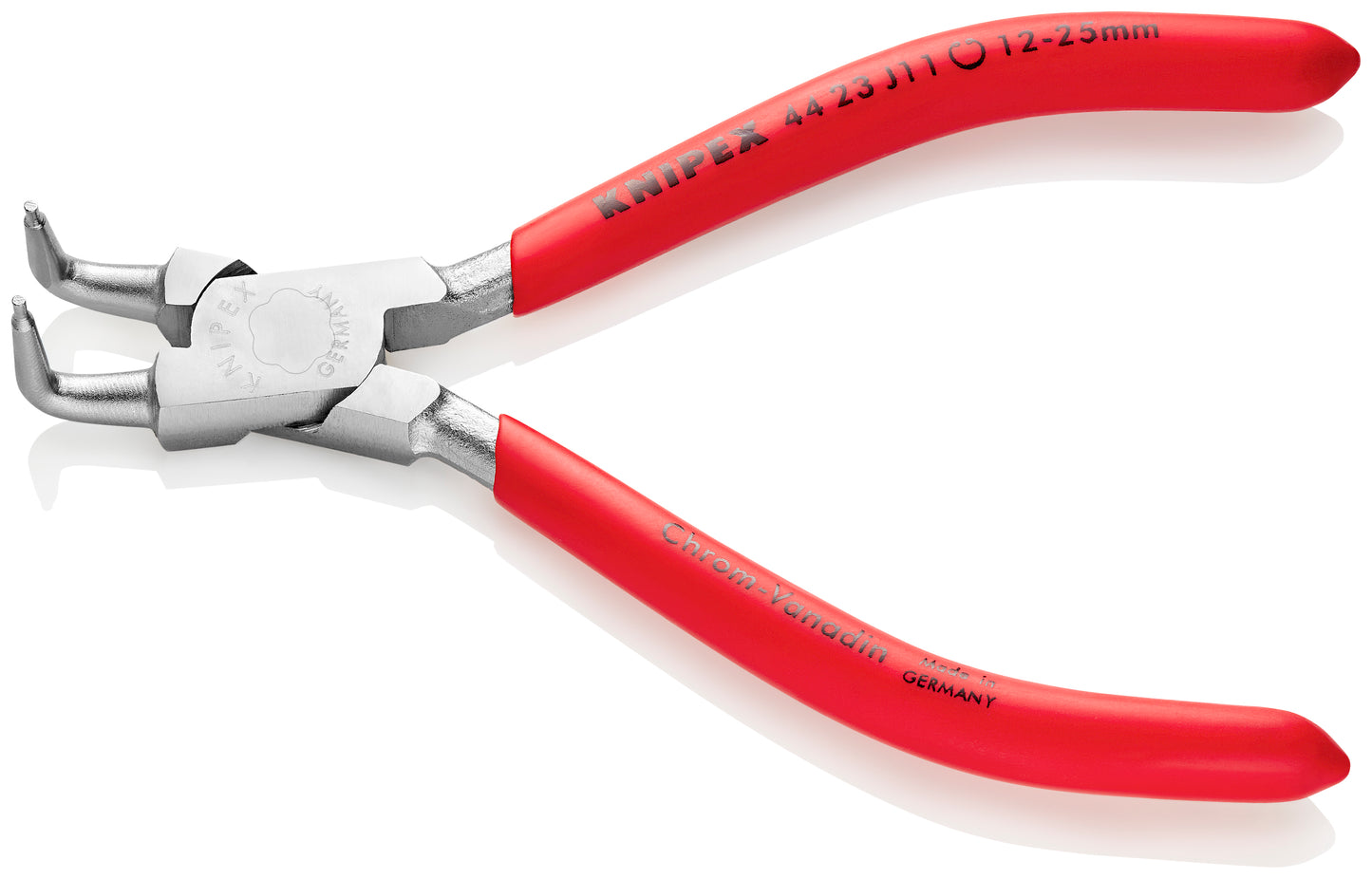 Knipex 44 23 J11 Internal 90° Angled Snap Ring Pliers-Forged Tips - image 3