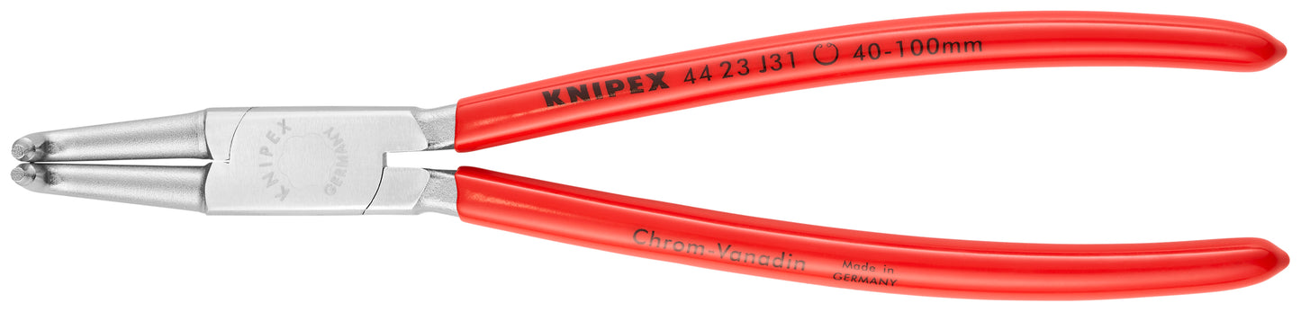 Knipex 44 23 J31 Internal 90° Angled Snap Ring Pliers-Forged Tips - KNIPEX Tools