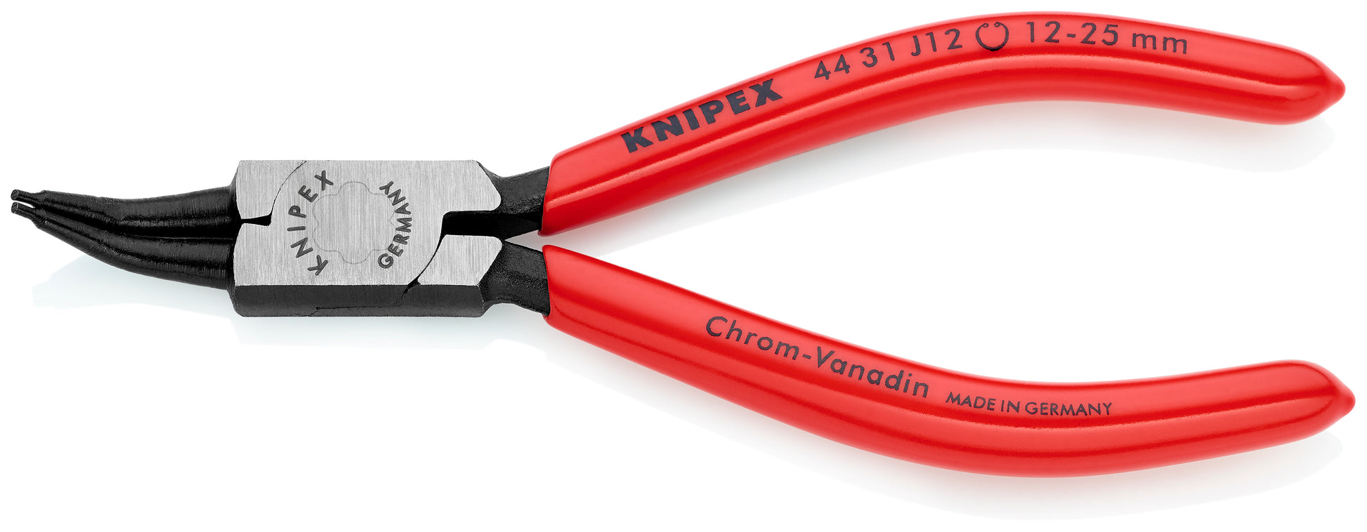 Knipex 44 31 J12 SBA Internal 45° Angled Snap Ring Pliers-Forged Tips - image 2