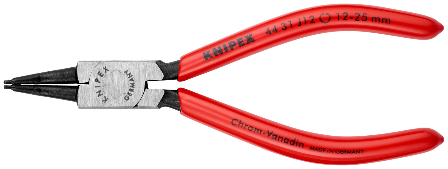 Knipex 44 31 J12 SBA Internal 45° Angled Snap Ring Pliers-Forged Tips - KNIPEX Tools