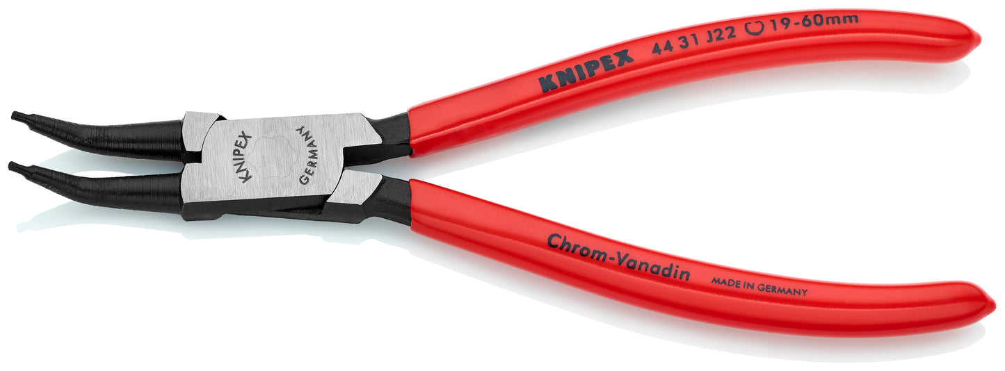 Knipex 44 31 J22 SBA Internal 45° Angled Snap Ring Pliers-Forged Tips - image 3
