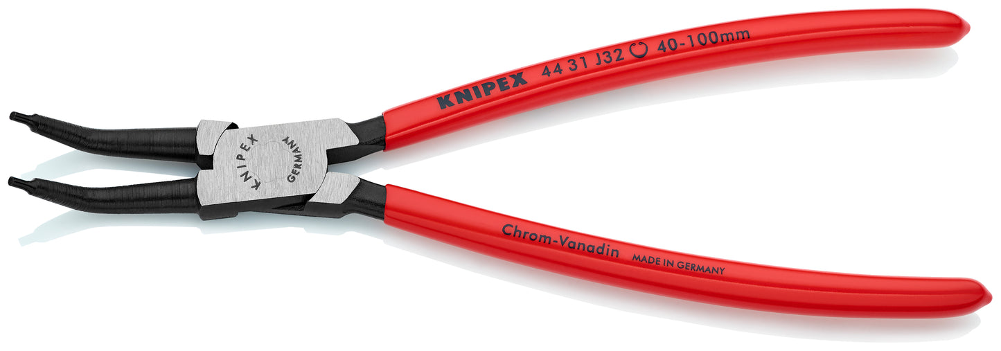 Knipex 44 31 J32 SBA Internal 45° Angled Snap Ring Pliers-Forged Tips - image 3