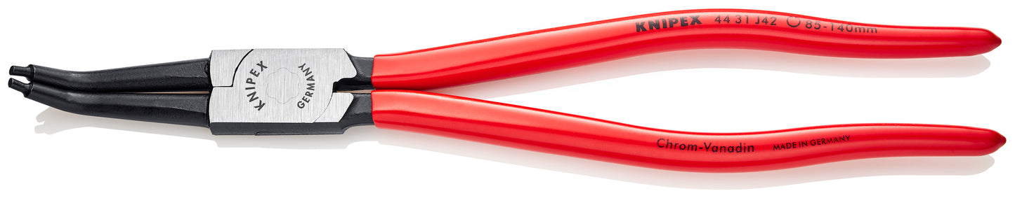 Knipex 44 31 J42 Internal 45° Angled Snap Ring Pliers-Forged Tips - image 2