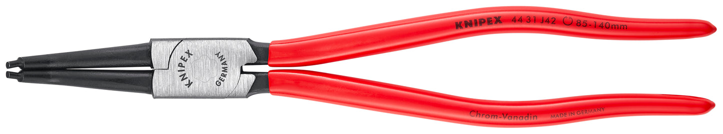 Knipex 44 31 J42 Internal 45° Angled Snap Ring Pliers-Forged Tips - KNIPEX Tools