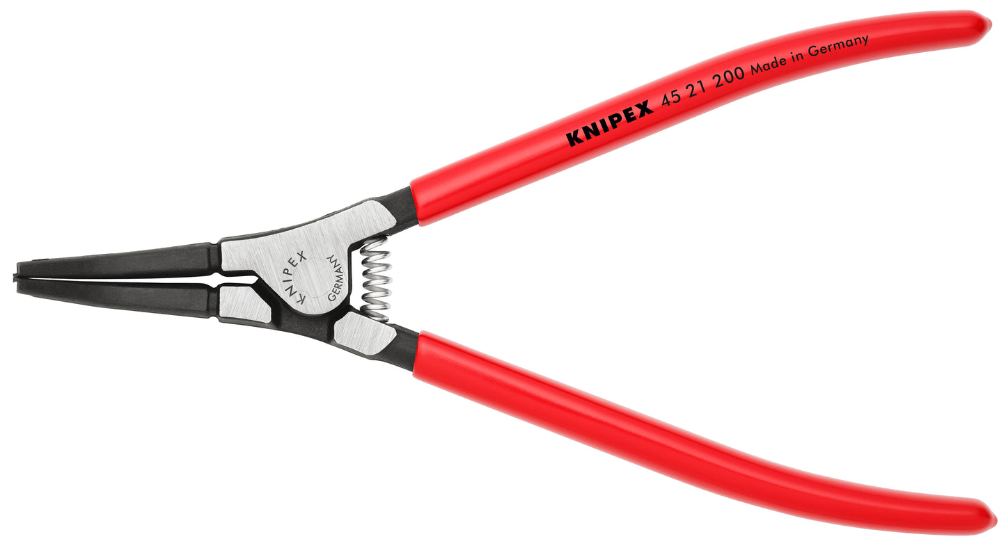 Knipex 45 21 200 Angled Retaining Ring Pliers for Retaining Rings on Shafts - KNIPEX Tools