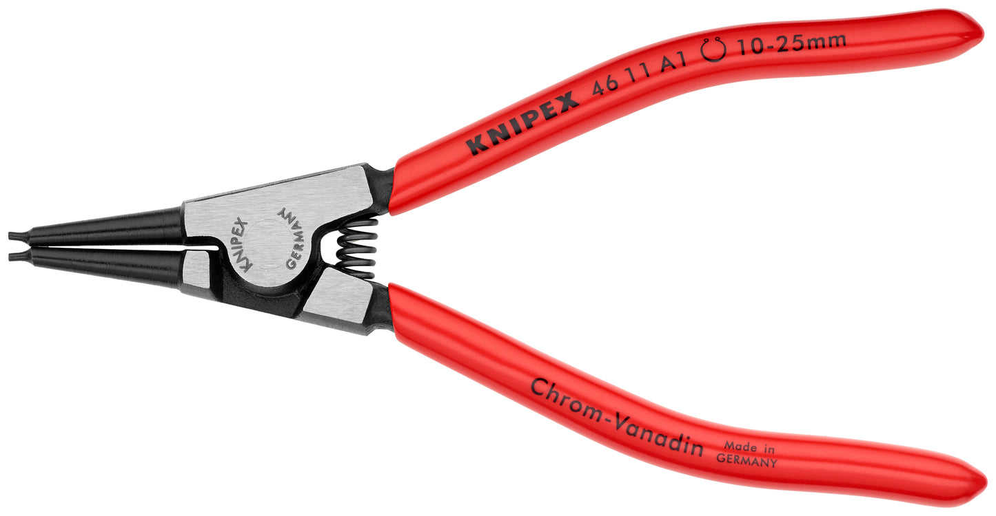 Knipex 46 11 A1 SBA External Snap Ring Pliers-Forged Tips - KNIPEX Tools