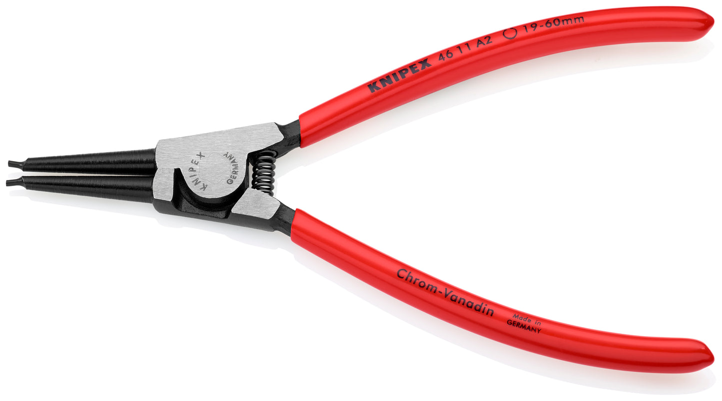 Knipex 46 11 A2 SBA External Snap Ring Pliers-Forged Tips - image 2