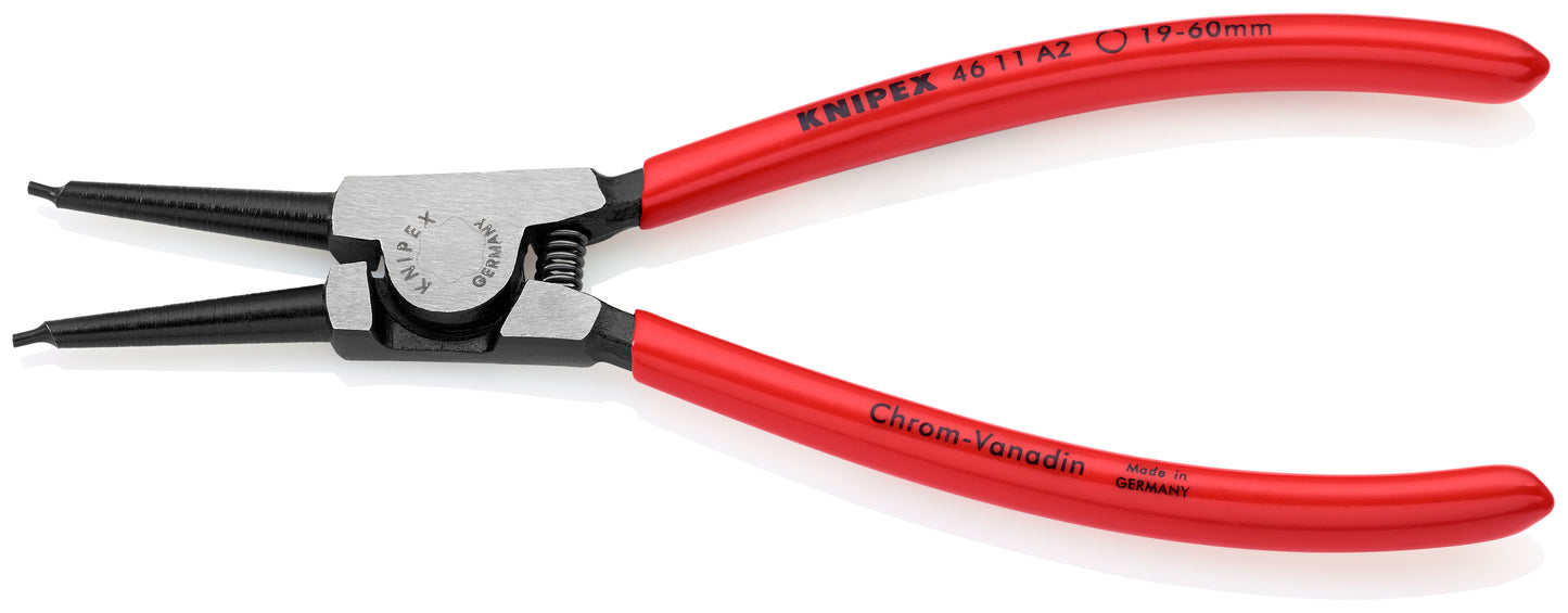 Knipex 46 11 A2 External Snap Ring Pliers-Forged Tips - image 3