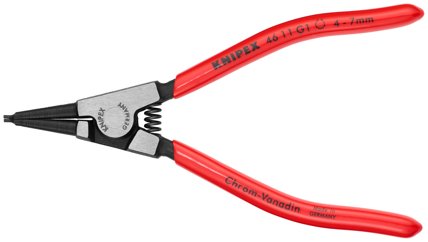 Knipex 46 11 G1 Circlip Pliers for Grip Rings - KNIPEX Tools
