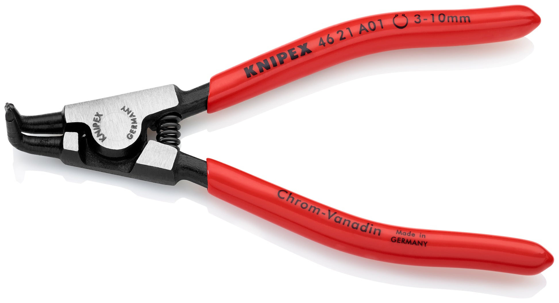 Knipex 46 21 A01 External 90° Angled Snap Ring Pliers-Forged Tips - image 2