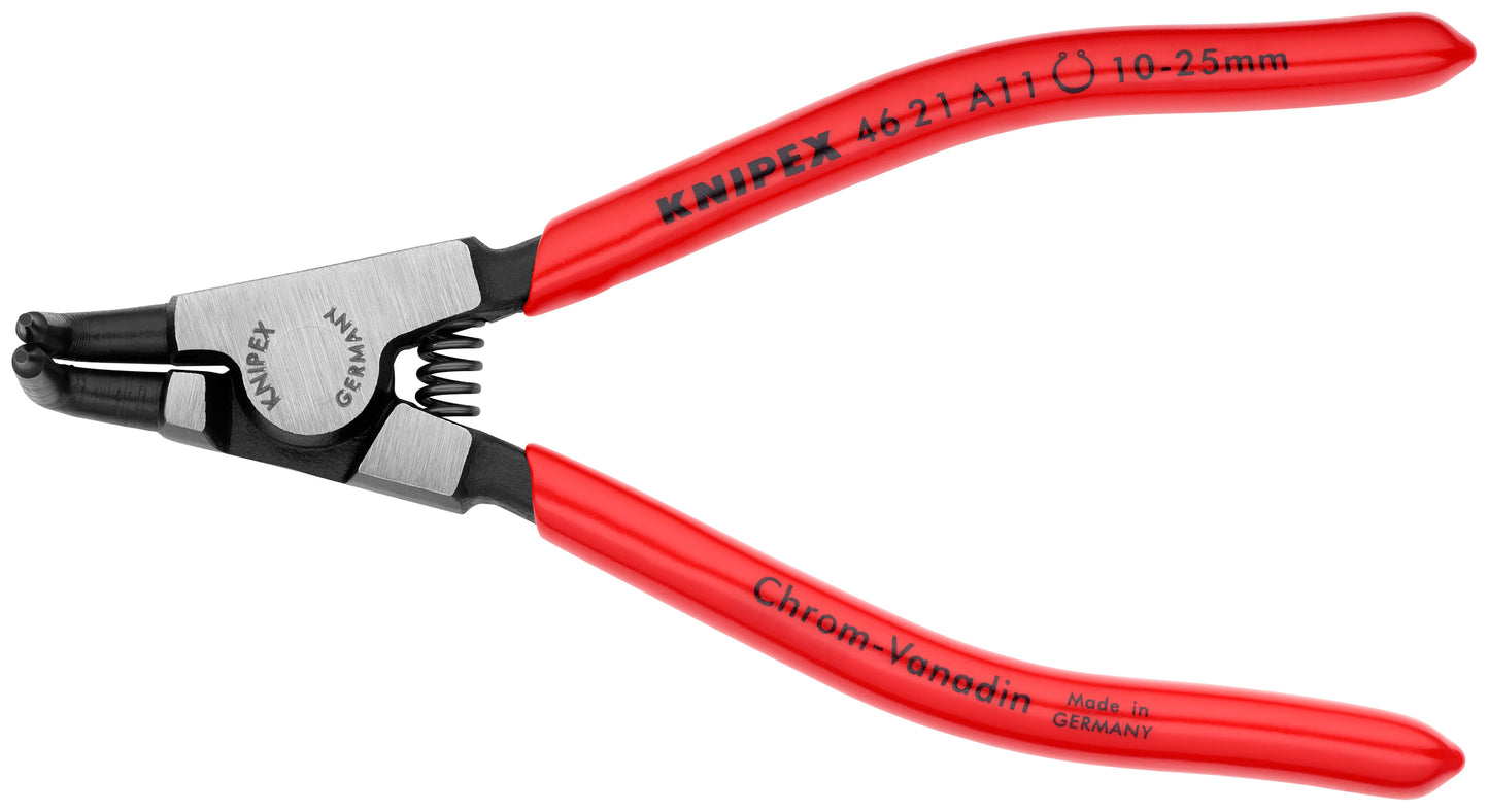 Knipex 46 21 A11 External 90° Angled Snap Ring Pliers-Forged Tips - KNIPEX Tools