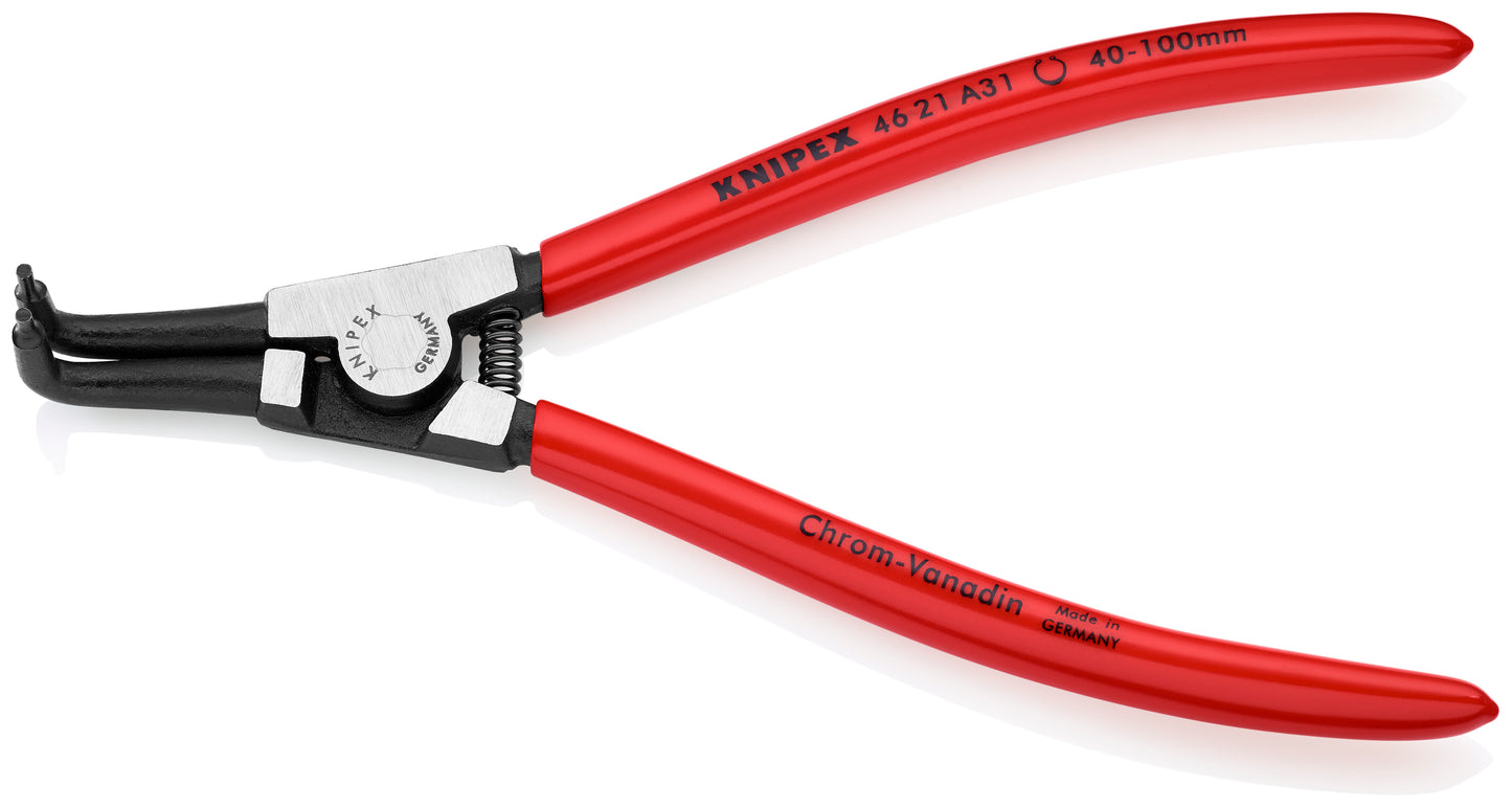 Knipex 46 21 A31 External 90° Angled Snap Ring Pliers-Forged Tips - image 2