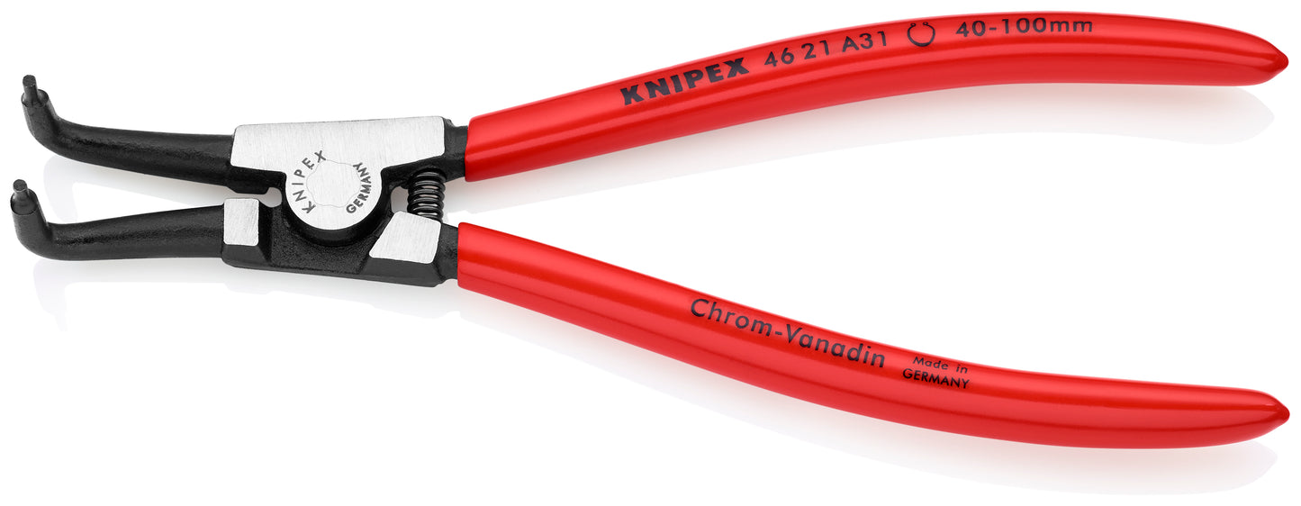 Knipex 46 21 A31 External 90° Angled Snap Ring Pliers-Forged Tips - image 3