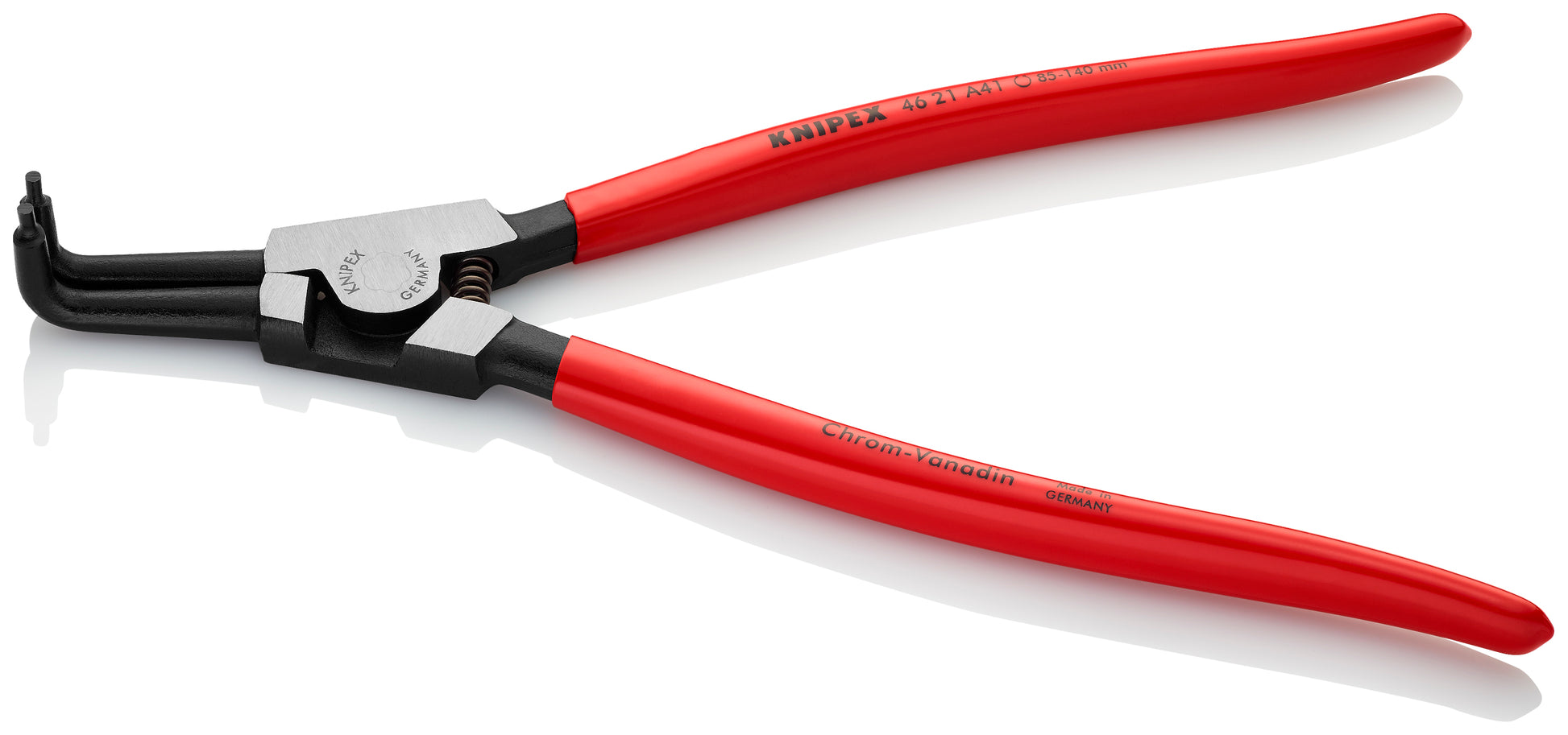 Knipex 46 21 A41 External 90° Angled Snap Ring Pliers-Forged Tips - image 2