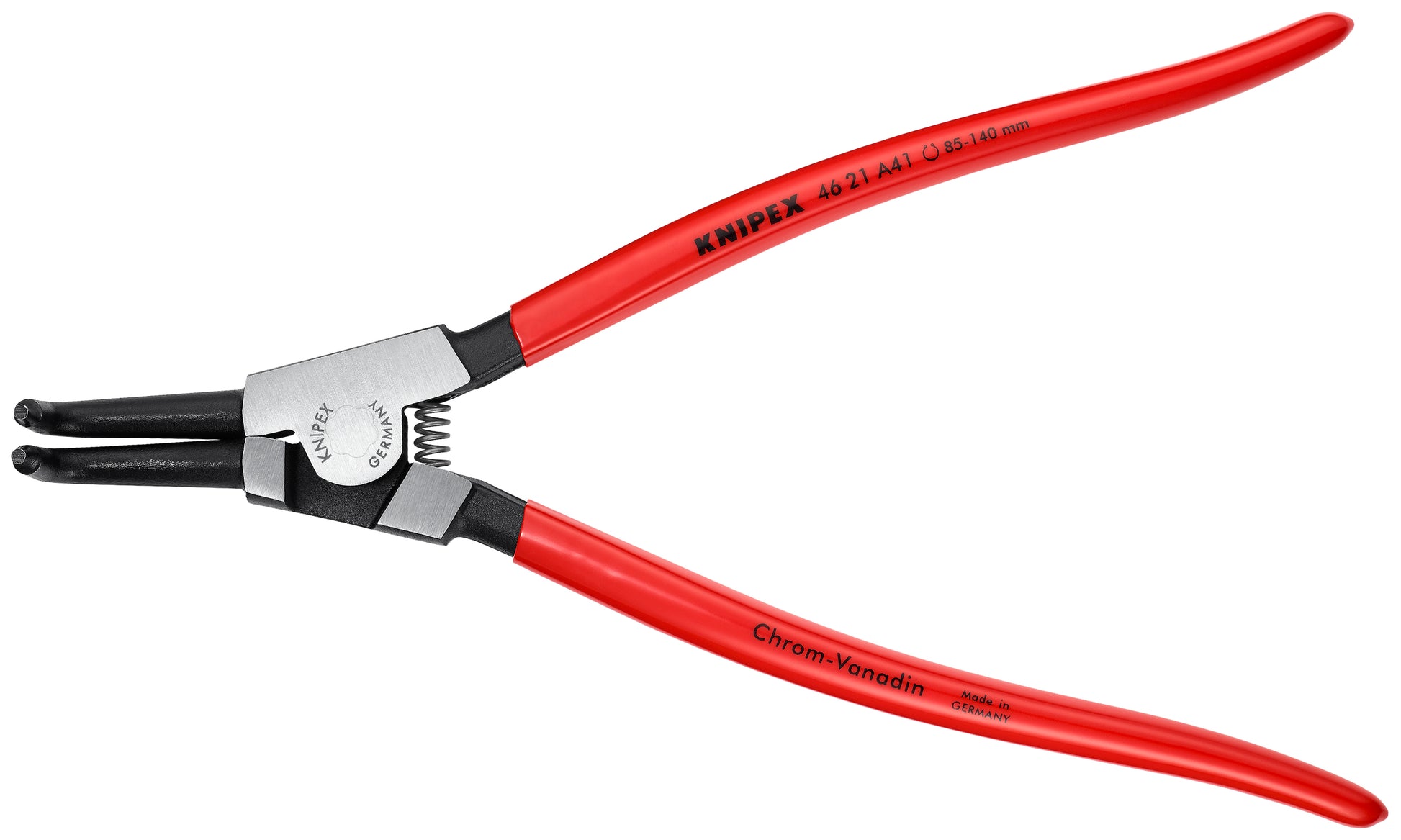 Knipex 46 21 A41 External 90° Angled Snap Ring Pliers-Forged Tips - KNIPEX Tools