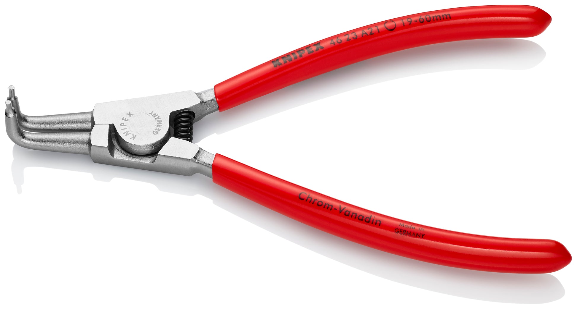 Knipex 46 23 A21 External 90° Angled Snap Ring Pliers-Forged Tips - image 2