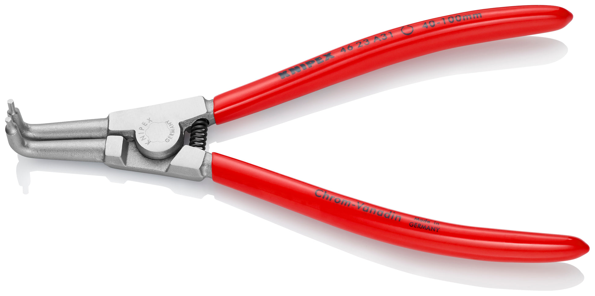Knipex 46 23 A31 External 90° Angled Snap Ring Pliers-Forged Tips - image 2