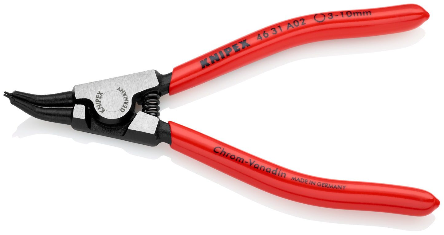 Knipex 46 31 A02 External 45° Angled Snap Ring Pliers-Forged Tips - image 2