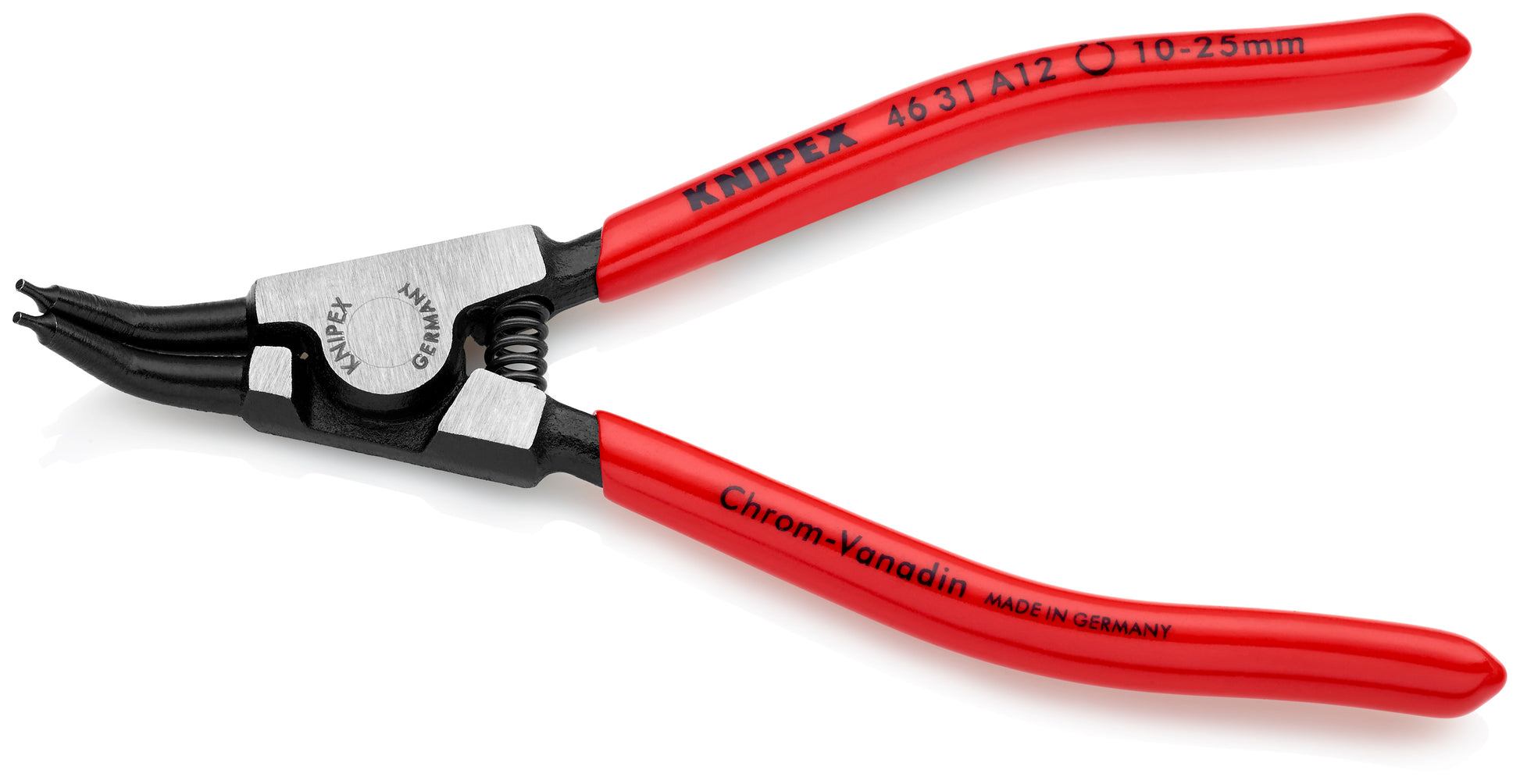Knipex 46 31 A12 SBA External 45° Angled Snap Ring Pliers-Forged Tips - image 2
