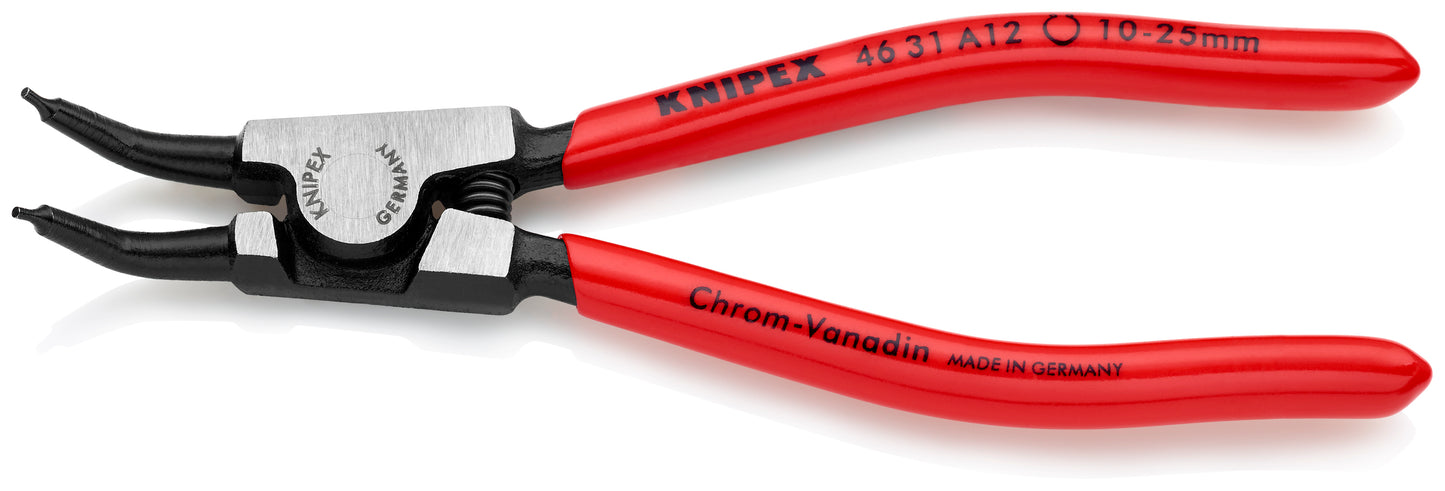 Knipex 46 31 A12 SBA External 45° Angled Snap Ring Pliers-Forged Tips - image 3