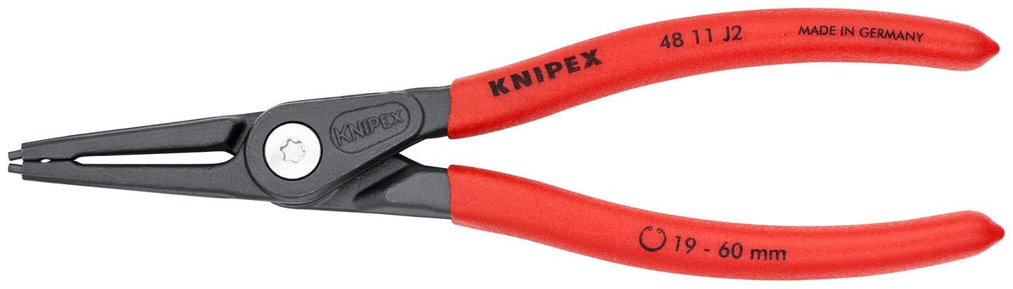 Knipex 48 11 J2 Internal Precision Snap Ring Pliers - KNIPEX Tools