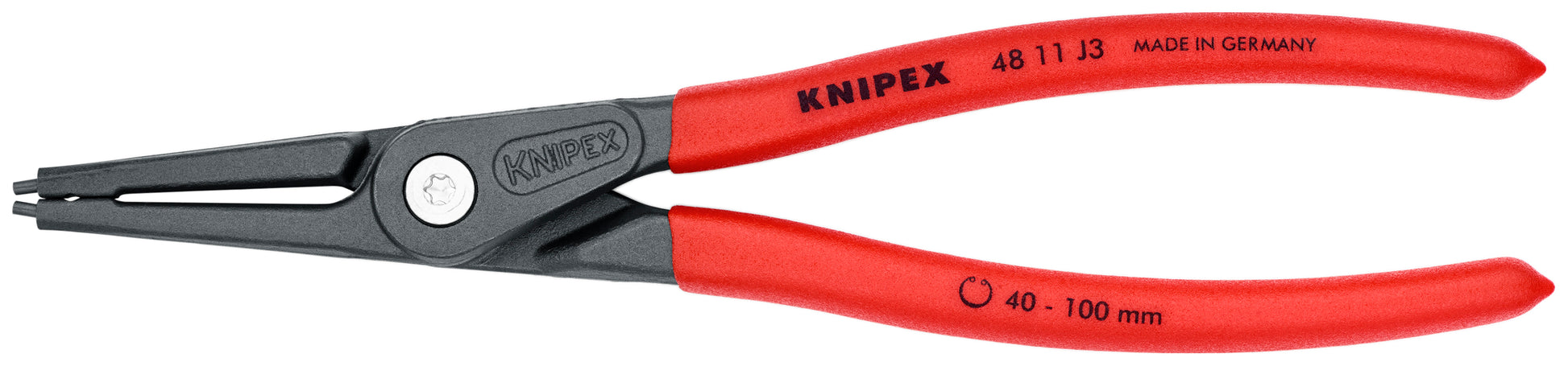 Knipex 48 11 J3 SBA Internal Precision Snap Ring Pliers - KNIPEX Tools