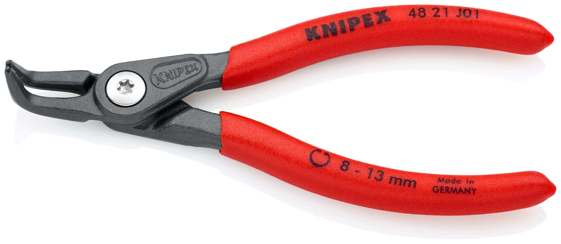 Knipex 48 21 J01 Internal 90° Angled Precision Snap Ring Pliers - image 2