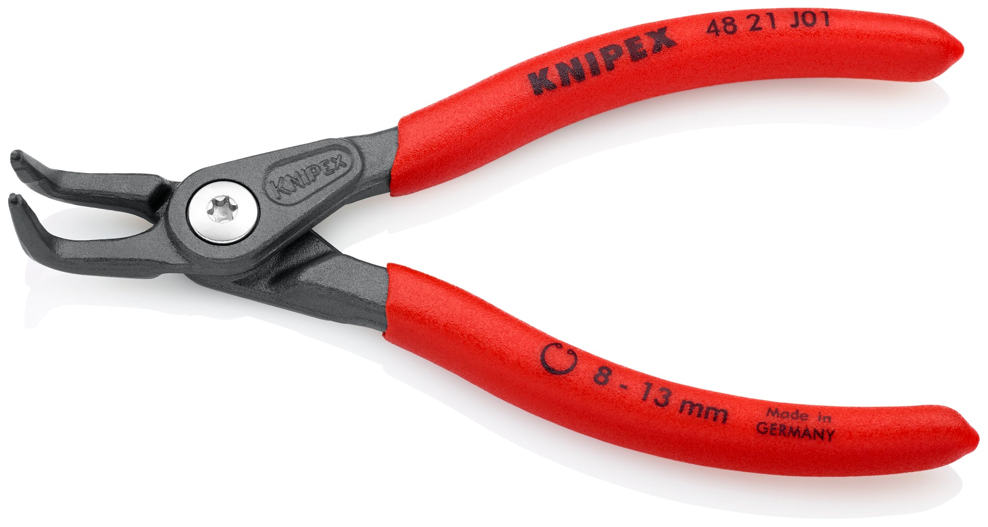 Knipex 48 21 J01 Internal 90° Angled Precision Snap Ring Pliers - image 3