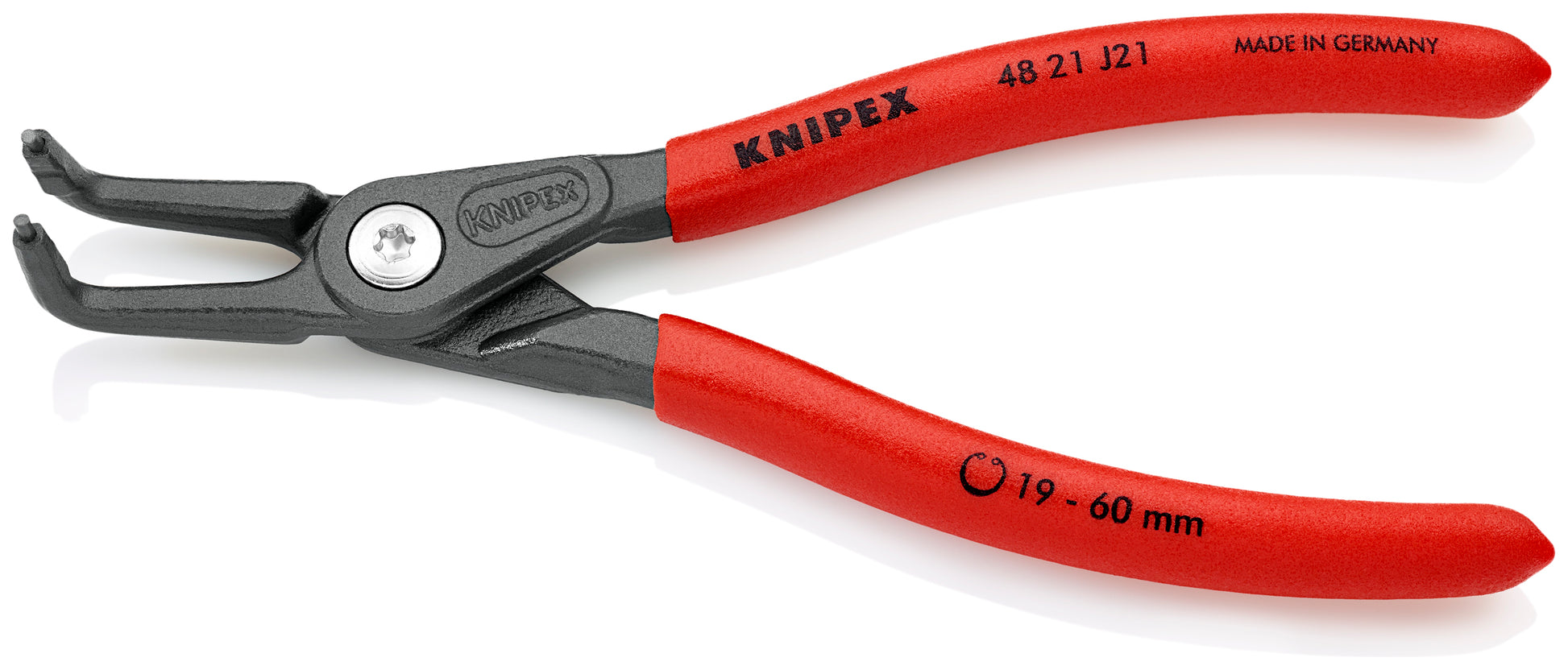 Knipex 48 21 J21 Internal 90° Angled Precision Snap Ring Pliers - image 3