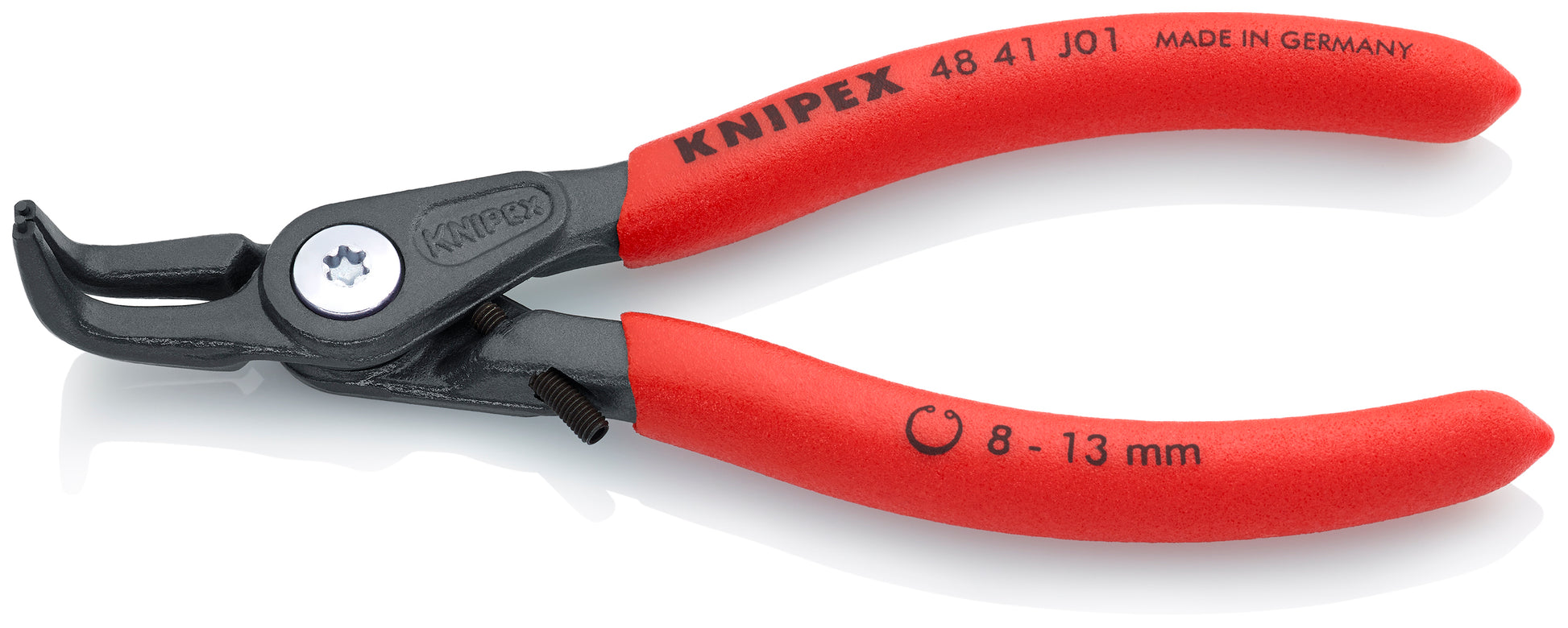 Knipex 48 41 J01 Internal 90° Angled Precision Snap Ring Pliers-Limiter - image 2