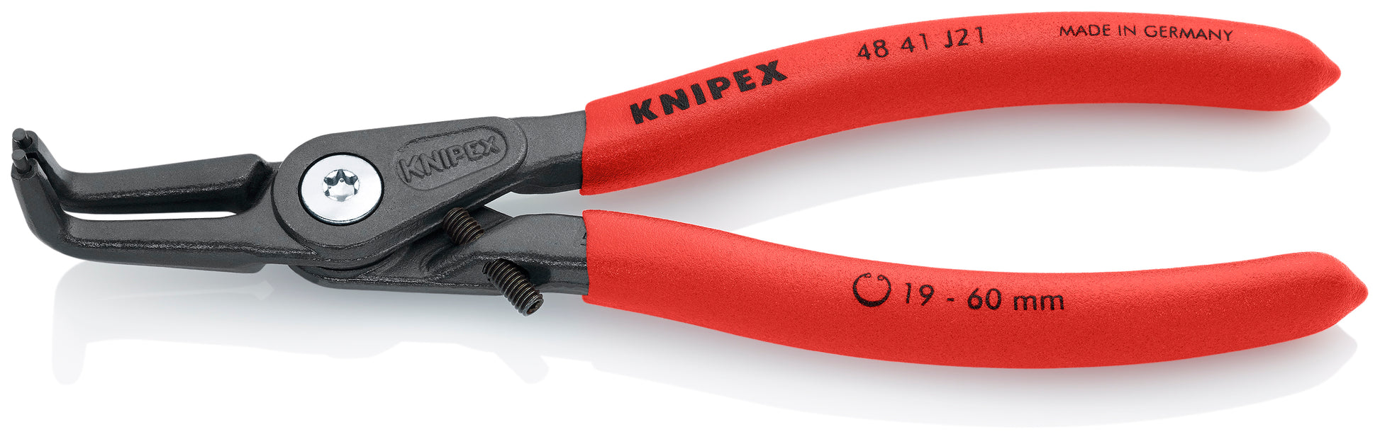 Knipex 48 41 J21 Internal 90° Angled Precision Snap Ring Pliers-Limiter - image 2