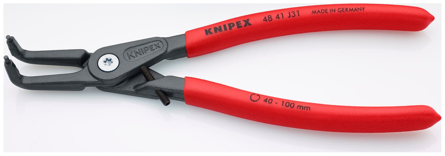 Knipex 48 41 J31 Internal 90° Angled Precision Snap Ring Pliers-Limiter - image 3