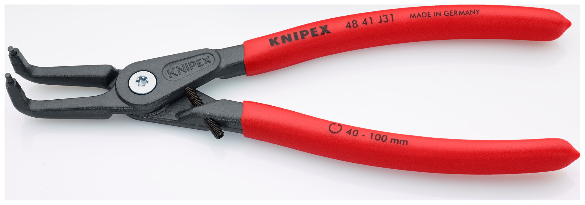 Knipex 48 41 J31 Internal 90° Angled Precision Snap Ring Pliers-Limiter - image 3