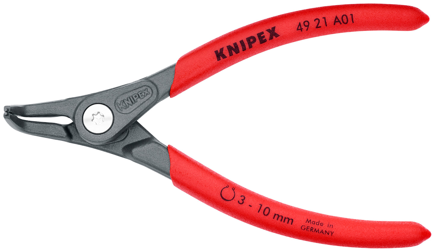 Knipex 49 21 A01 External 90° Angled Precision Snap Ring Pliers - KNIPEX Tools