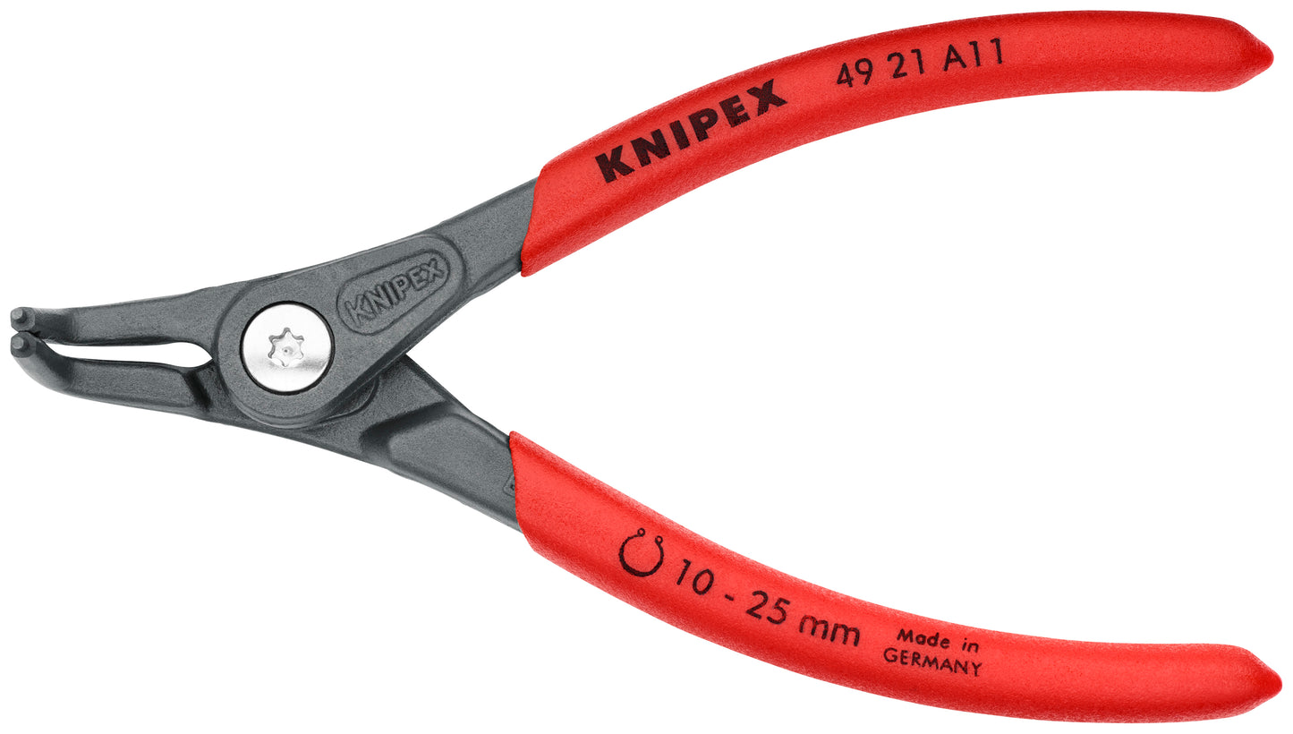 Knipex 49 21 A11 External 90° Angled Precision Snap Ring Pliers - KNIPEX Tools