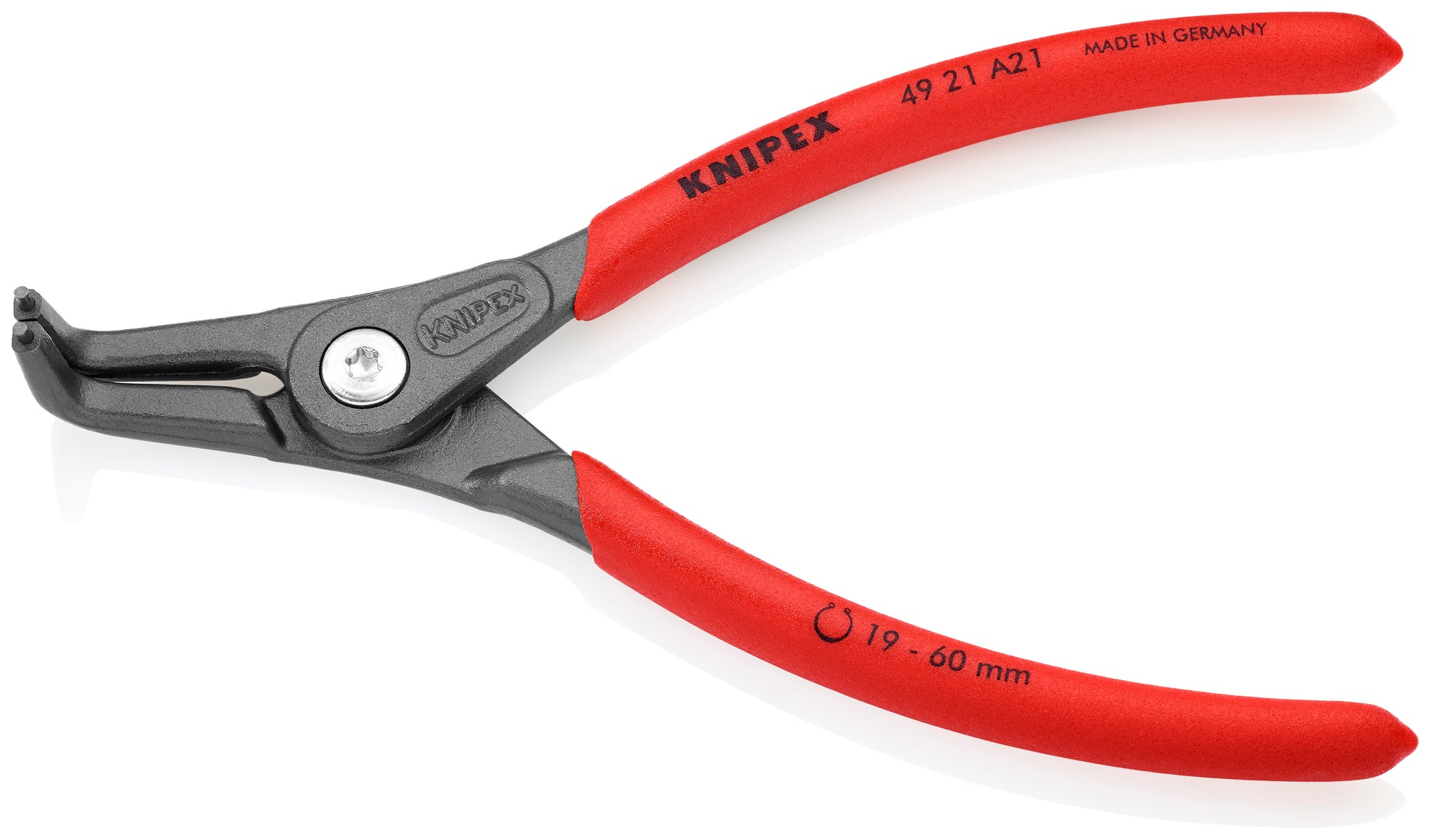 Knipex 49 21 A21 External 90° Angled Precision Snap Ring Pliers - image 2