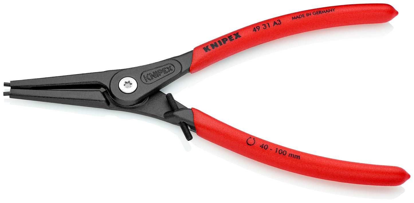 Knipex 49 31 A3 External Precision Snap Ring Pliers-Limiter - image 2