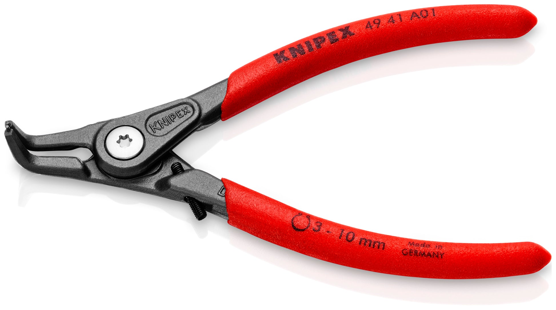 Knipex 49 41 A01 External 90° Angled Precision Snap Ring Pliers-Limiter - image 2