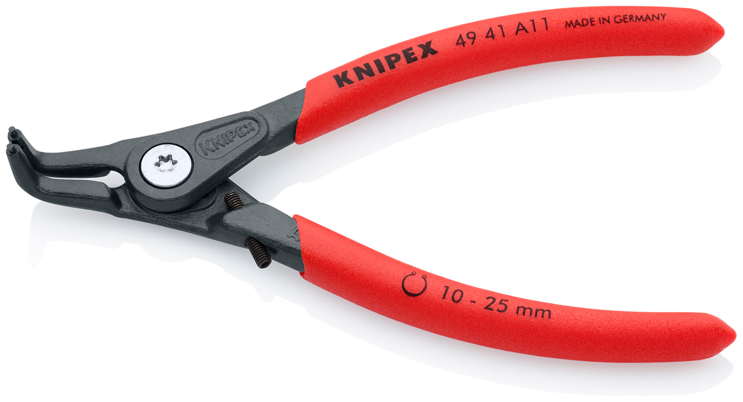 Knipex 49 41 A11 External 90° Angled Precision Snap Ring Pliers-Limiter - image 2