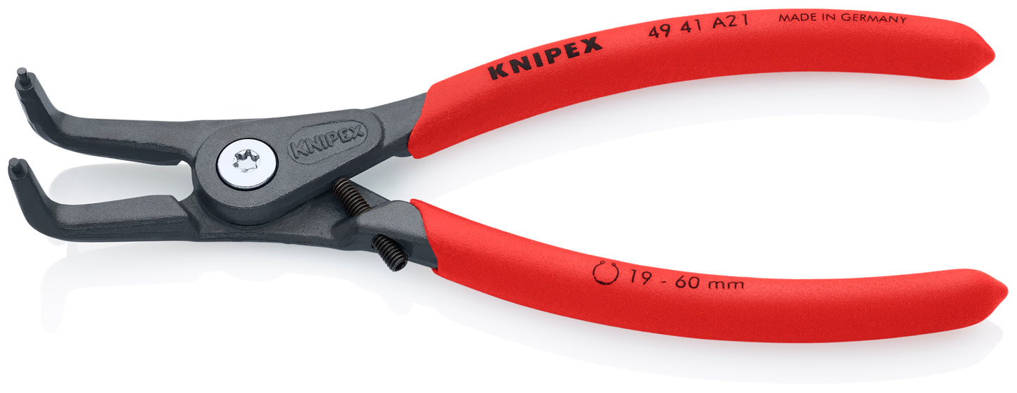 Knipex 49 41 A21 External 90° Angled Precision Snap Ring Pliers-Limiter - image 3