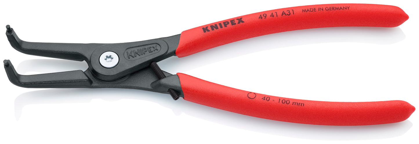 Knipex 49 41 A31 External 90° Angled Precision Snap Ring Pliers-Limiter - image 3